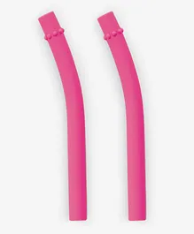 Ezpz Mini Cup Straw Replacement Set of 2 - Pink