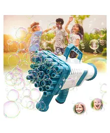 YAMAMA Rocket Bubble Gun with Bubble Solution for Kids (Color May Vary)