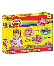 Yamama My Candy Shop Kit for Kids 8 Colorful Clay Doh Set (Color May Vary)