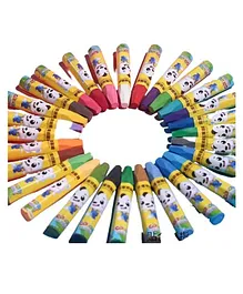 MOMISY 24 Shade hexagonal Soft Pastel Crayon Oil painting Stick Set Multicolour - 24 Pieces