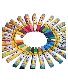 MOMISY 36 Shade hexagonal Soft Pastel Crayon Oil painting Stick Set Multicolour - 36 Pieces