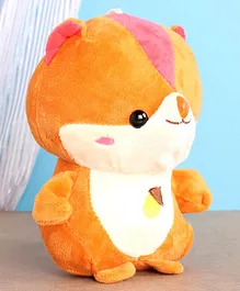 KiddyBuddy Cat Soft Toy Orange - Height 15.5 Cm