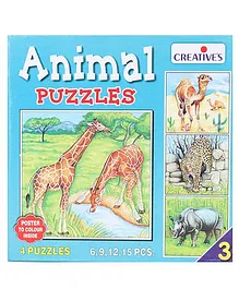 Creative Animal Puzzles No. 3