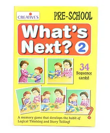 Creative's Pre School What's Next 2 - 34 Cards 