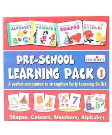 Creative Pre School Learning Pack 1 - Multicolor