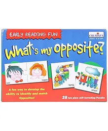 Creative's Pre School What's My Opposite Puzzle - 28 Pieces 