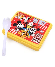 Disney Mickey Mouse And Friends Lunch Box - Yellow