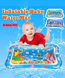 UNIQUEBUYIN  Inflatable Water Play Mat For Baby Kids - Multicolour