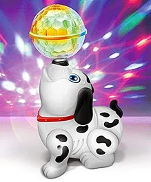 Uniquebuyin  Dancing Dog With Music Flashing Lights - Multi Color