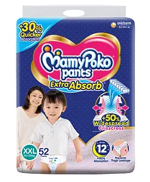 MamyPoko Extra Absorb Pants Style Diaper XXL (Extra Extra Large) - 52 Pieces