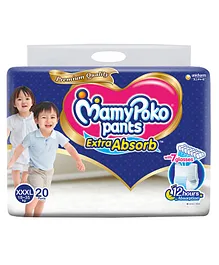 MamyPoko Extra Absorb Pants Style Diaper XXXL (Extra Extra Extra Large) - 20 Pieces