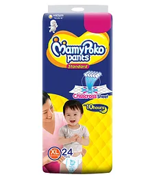 MamyPoko Pants Standard Pant Style Diapers Extra Large - 24 Pieces