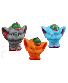 FunBlast Elephant Bath Toys for Baby  Pack Of 3 - Multicolour