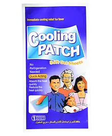 The Little Lookers Cooling Gel Patch Sheets Babies - Blue