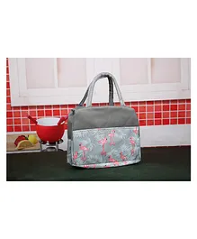 MIHAR ESSENTIALS 2 Pocket Insulated Lunchbag - Grey