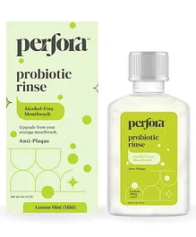 Perfora Probiotic Rinse Lemon And Mint Mouthwash - 300 ml
