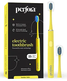 Perfora Electric Toothbrush - Sunshine Yellow