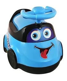 MUREN Car Shape Potty Seat With Removable Bowl -Blue