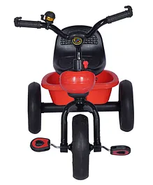 Babycrush Black Rambo Zippy Tricycle With Color Accessories Dip 104 - Red