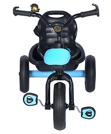 Babycrush Color Rambo Maxo Wheel Tricycle With Cusion Seat Black Accessories Dlxdip106 - Blue