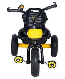 Babycrush Color Rambo Maxo Wheel Tricycle With Cusion Seat Black Accessories Dlxdip106 - Yellow
