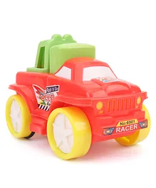  Luvely Push And Go Jeep - Red