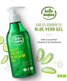 Bella Mama Green Goodness Aloe Vera Gel for Face Body & Hair - 275 ml