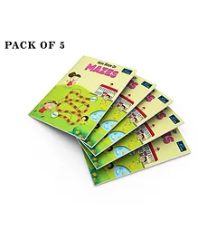 Kids Book Of Mazes Pack Of 5 - English