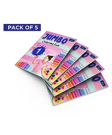 Jumbo Coloring Fun 1 Pack Of 5 - English