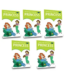 Book Ford Publications Small Copy Colouring Princess Books Pack Of 5 - English