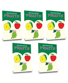 SMALL COPY COLOURING FRUITS - PACK OF 5
