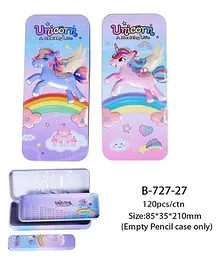 SKB Unicorn Pencil Box for Kids (Color and Design May Vary)
