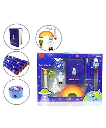 SKB Space Theme All In One Stationery Set - Blue