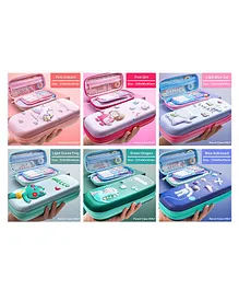 SKB Cute Cartoon Pencil Pouch (Color and Design May Vary)