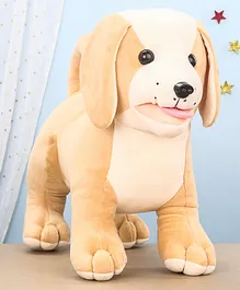 Funzoo Dwary Pug Soft Toy Brown - Length 41.5 cm