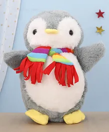 Snowy Penguin Soft Toy - Height 25 cm (Colour May Vary)