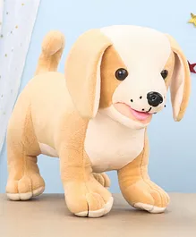 Funzoo Dwarfy Pug Soft Toy Brown - Length 28.5 cm