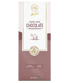 Aadvik Camel Milk Roasted Almond Chocolate - 70 gm
