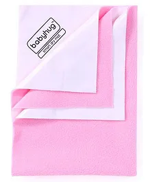 Babyhug Smart Dry Bed Protector Sheet Small - Pink