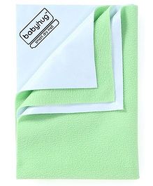 Babyhug Smart Dry Bed Protector Sheet Small - Pista Green