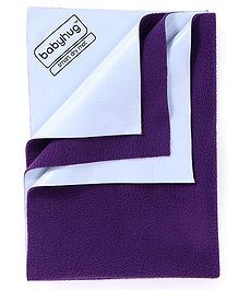 Babyhug Smart Dry Bed Protector Sheet Small - Plum