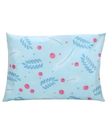 AHC New Born Baby Waterproof Bathing Pillow with Bean Filling for Bathing Chair Tub Sheet Print - Multicolor