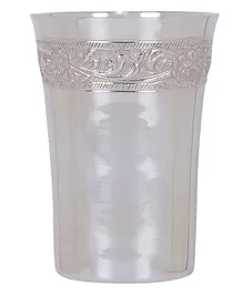 Osasbazaar Pure Silver Glass with Nakshi 97%-99% Pure BIS Hallmarked - Silver