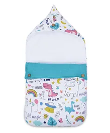 haus & kinder Muslin Carrier Nest Cum Sleeping Bag - Multicolor
