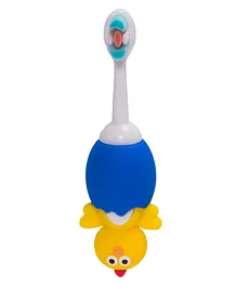 Adore Cute Chick Toothbrush With Nano Bristles - Blue Yellow