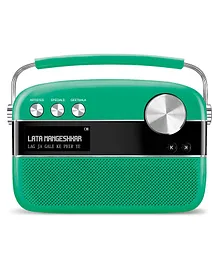Saregama Carvaan Premium Hindi Portable Music Player with 5000 Preloaded Songs FM BT AUX - Forest Green