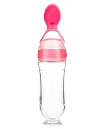 Kritiu Baby Squeezy Silicone Food Feeder Pink - 90 ml