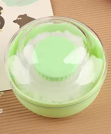 Kritiu Baby Powder Puff With Case - Green
