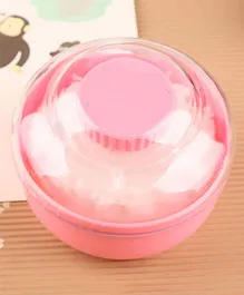 Kritiu Baby Powder Puff With Case - Pink