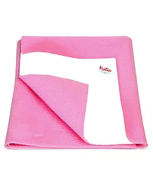 Kritiu Baby Smart Dry Bed Protector Sheet Small Pink